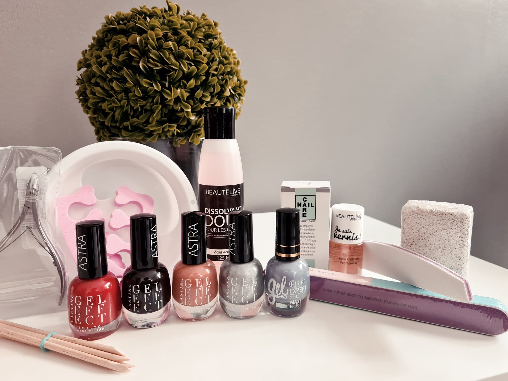 kit cap beauté mains