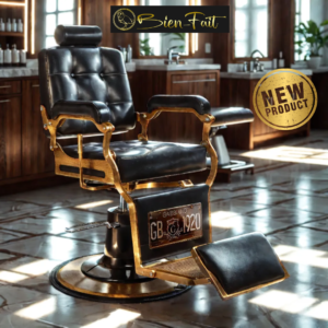 chaise de coiffeur gabbiano boss noir